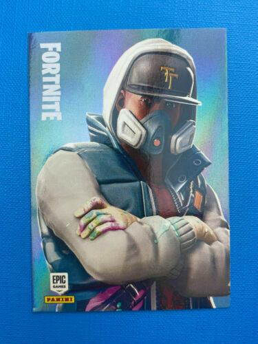 138 - CARTE PANINI - Fortnite Reloaded série 2 - Epic games Trading 2020 -  RENEGADE RAIDER - RARE OUTFIT