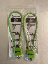 Firearm Handgun Rifle Shotgun Gun Cable Lock 15" Lockdown Brand New 2 Locks