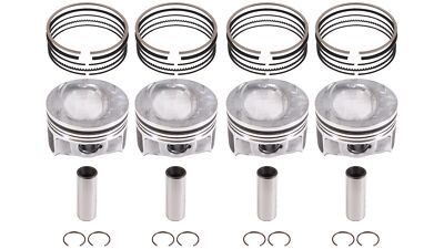 4x Kolben Übermaß + 0,5mm Audi Seat Skoda VW A1 1,4 TSI TFSI CAV CAVA CAVB NEU