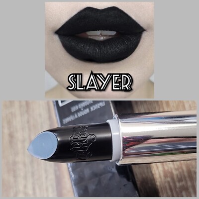 KAT VON D STUDDED KISS LIPSTICK  SHADE: SLAYER ~ FULL SZ ~NEW WITH BOX