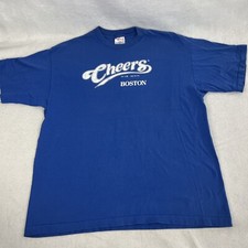 Cheers Vintage T-Shirt 1992 90s Boston USA Made XL TV Show