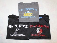 NWT Boys NBA Short Sleeve Performance Tee T-Shirt Multiple Teams Sizes