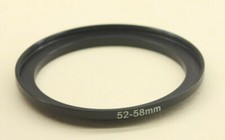 Unbranded 52mm-58mm Step Up Adapter Ring USED - Y523