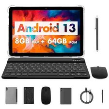 Android 13 Tablet 10.1'' HD  WiFi 5G  Bluetooth  64GB-1TB Storage  Fast  Po