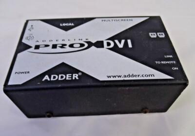 Adderlink Extender ADDER X-DVIPRO-MS2 DVI Multiscreen Device~ For PARTS/ REPAIR