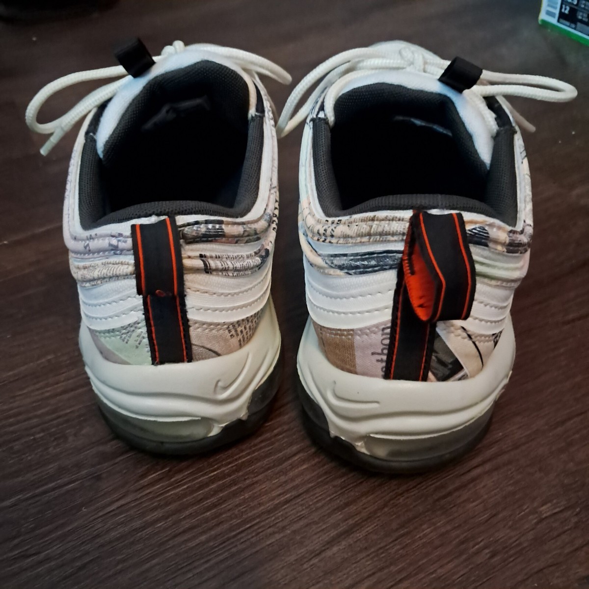 Nike Air Max 97 'Newspaper' - Size 9 ( 921826-108 ) | eBay