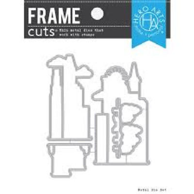 HERO ARTS - METAL CUTTING DIE - WHERE EVER YOU GO