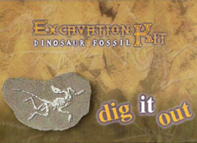 Dinosaur Fossil Excavation Dig It Out Educational Science Kit - Struthiomimus