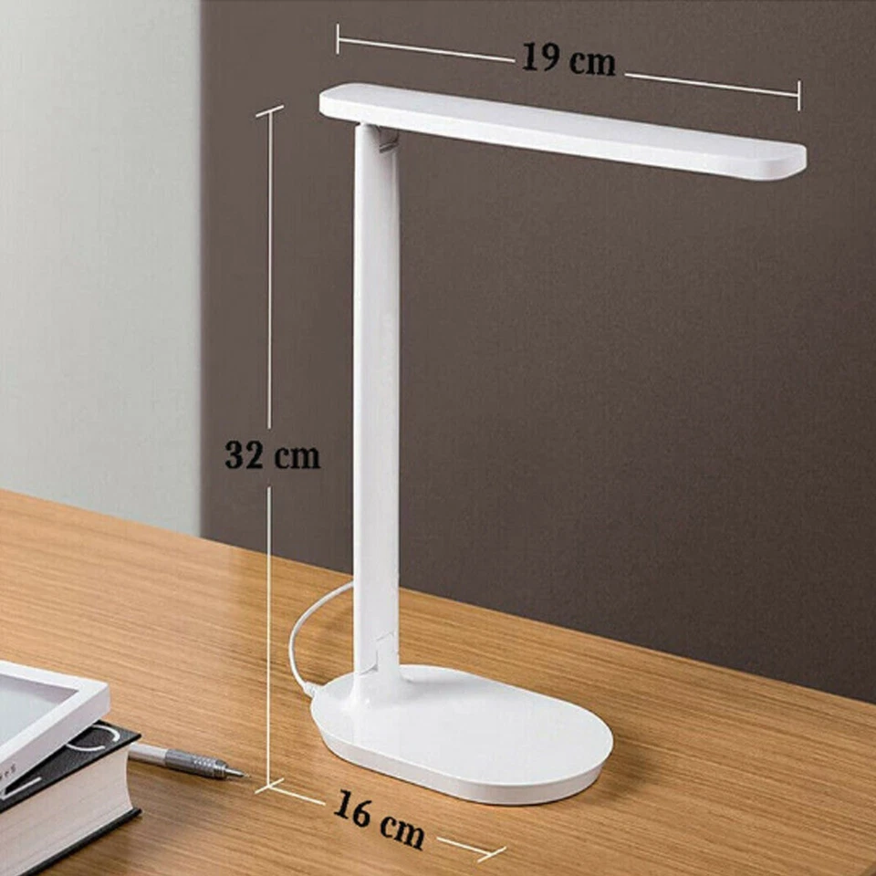 LAMPADA DA SCRIVANIA A LED RICARICABILE REGOLABILE COMANDI TOUCH DA TAVOLO B0440 - Immagine 3 di 4