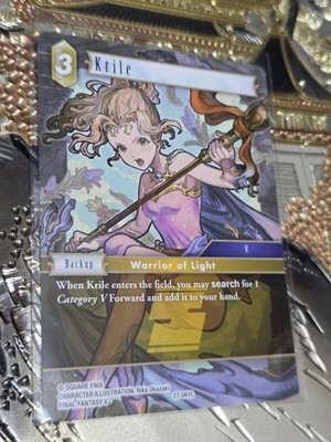 Final Fantasy Krile Common Journey of Discovery 27-061C NM