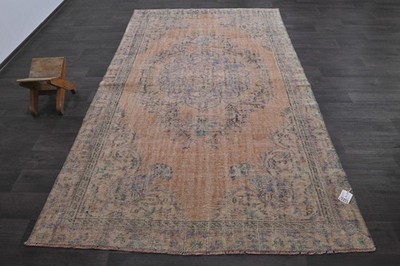 Oushak Türkisch Vintage Teppich 5x9 Kelim Rug Anatolisch Handarbeit Boho Deko...