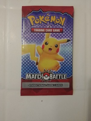 pokemon match battle booster pack 2022 McDonalds Happy Meal Pokemon Match Battle TCG Sealed Booster Card –  shophobbymall main image 0