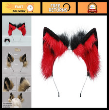 Furry Wolf  Fox Ears Headband - Animal Hair Hoop for Halloween, Cosplay  Parti