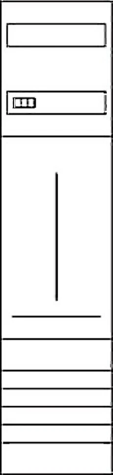 Hager Komplettfeld ZH33X7 Zählerfelder Komplettfeld - Bild 3 von 4