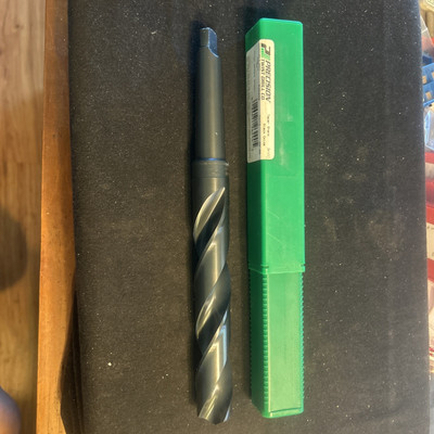 PTD, Precision Twist Drill.  29mm 1.1417 HSS Taper Shank Drill Bit #3MT USA!!