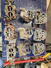 Vintage Gm Rochester 2 Jet Carburetor Parts Lot