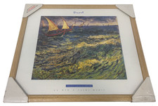 Vincent Van Gogh La Mer à Saint-Marie Athena Framed Art Print 54x64cm - E2 O199