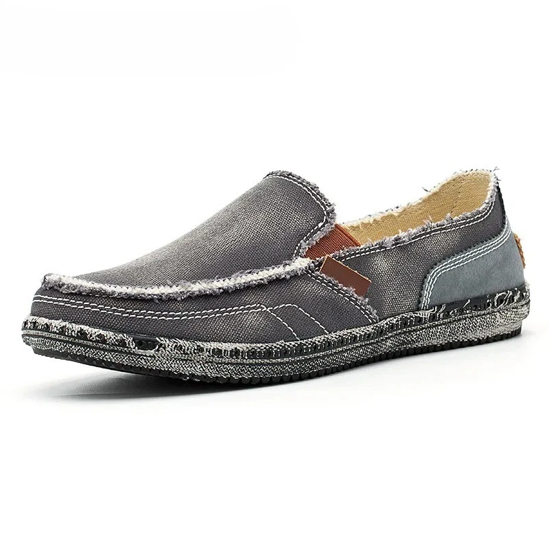Giày Tây Nam On & Off Men's Business Shoes Loafer Slip-On 650 Màu Đen