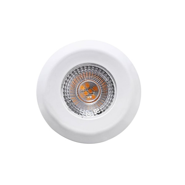 Led Einbaustrahler DL7202, IP20, Ø8.2Cm, 5W,3000K 380Lm 38°, Schwenkbar, Weiß-image
