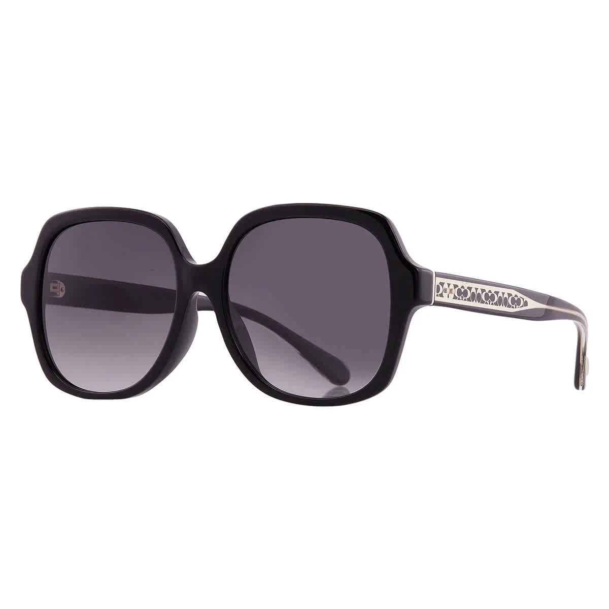 Coach Black Square Sunglasses for Women for sale | eBay