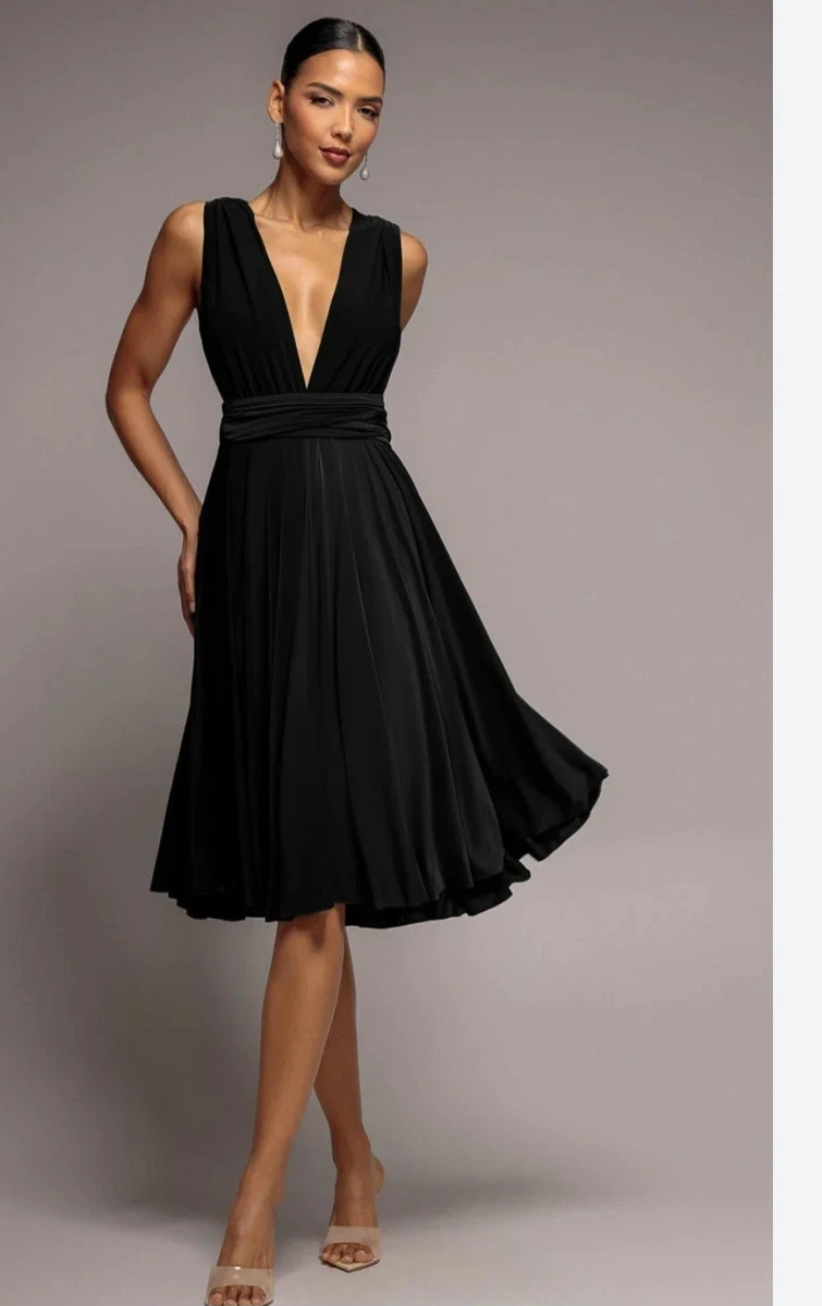 white house black market dresses for sale Women's Formal Solid Women for Sky Blue Short Prom adult-long-sleeve Size:7.5J This refined V