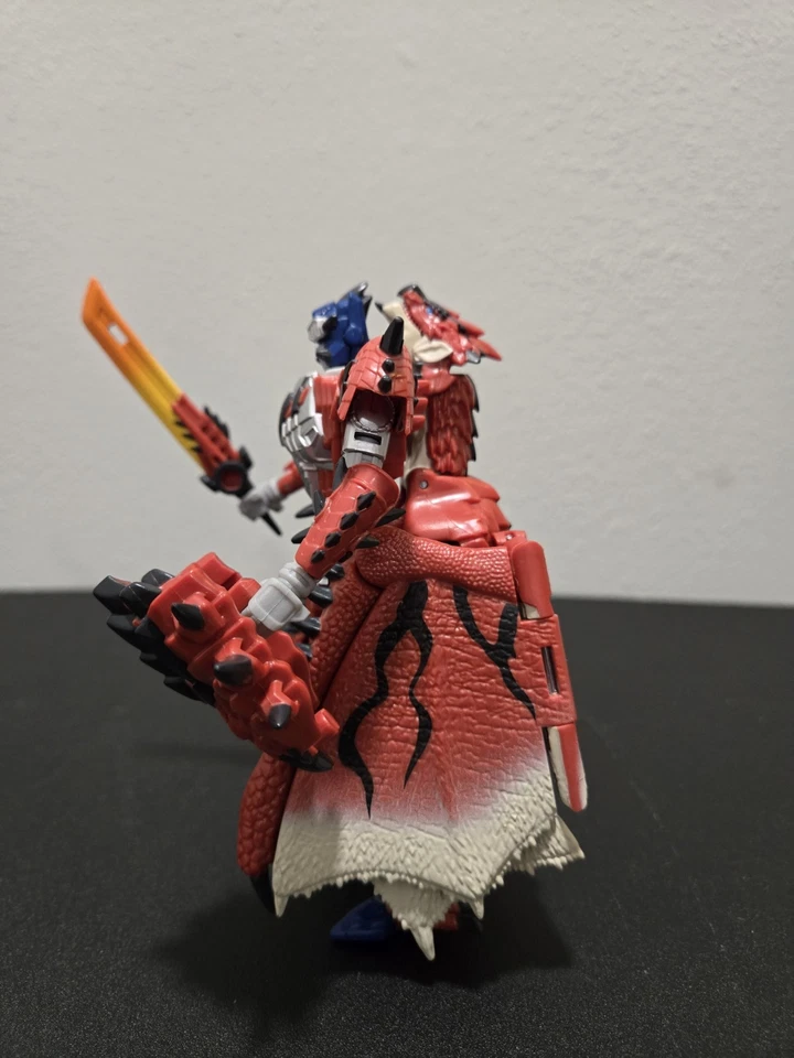 Transformers X Monster Hunter Synergenex Series Rathalos Prime 100% Completo  Foto 3 de 4