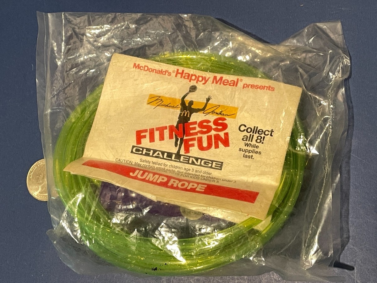 Michael Jordan Fitness Fun 1991 1992 McDonald's Happy Meal Toys | eBay