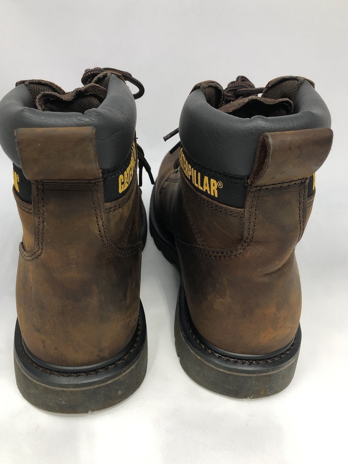 Cat Footwear Men's Second Shift Steel Toe Work Boot, Dark Brown, 11 Wide... image 6