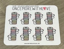 Once More With Love x Simply Gilded Collab Mini Washi Stacks Sticker Set OMWL