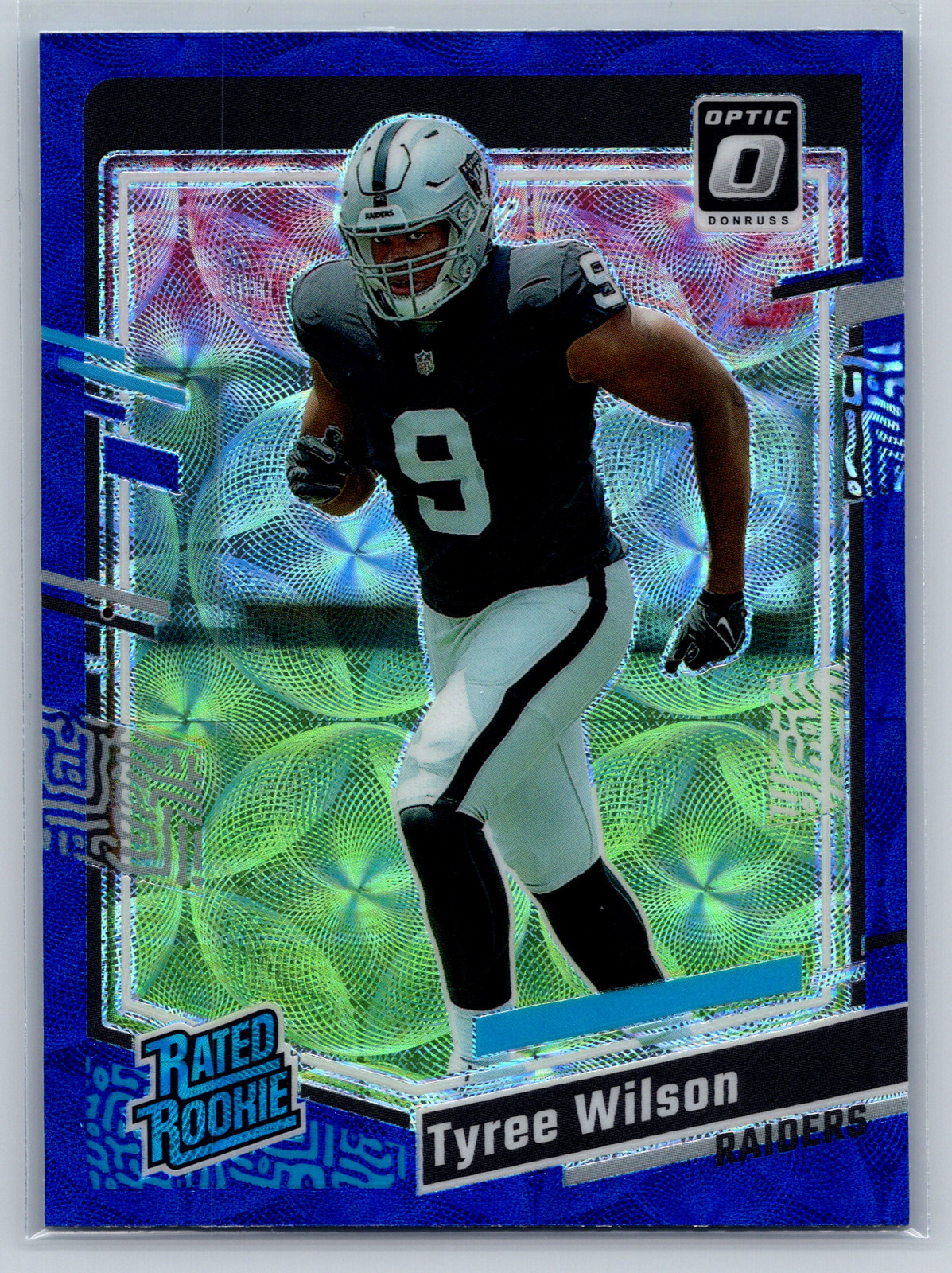 2023 Donruss Optic #262 Tyree Wilson #262 Blue Scope