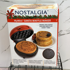 New! Christmas Nostalgia My Mini Santa Waffle...