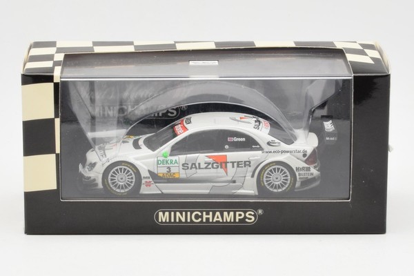 Minichamps 1:43 Mercedes-Benz C Class W203 DTM 2006 Green Team AMG #3-image