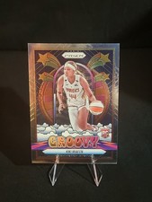 2025 Panini Prizm WNBA Kiki Iriafen #15 Groovy Rookie RC Mystics