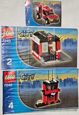 LEGO City  Fire station 7240 - Instruction Manuals Only