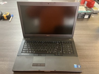 Dell Precision M6800 i7 8GB 256GB SSD Hybrid Graphics 17'' Win 10 Pro Gray