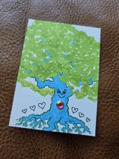 This Art is For You 0010 Drawing 3.5x2.5 ACEO Troll Doll Tree