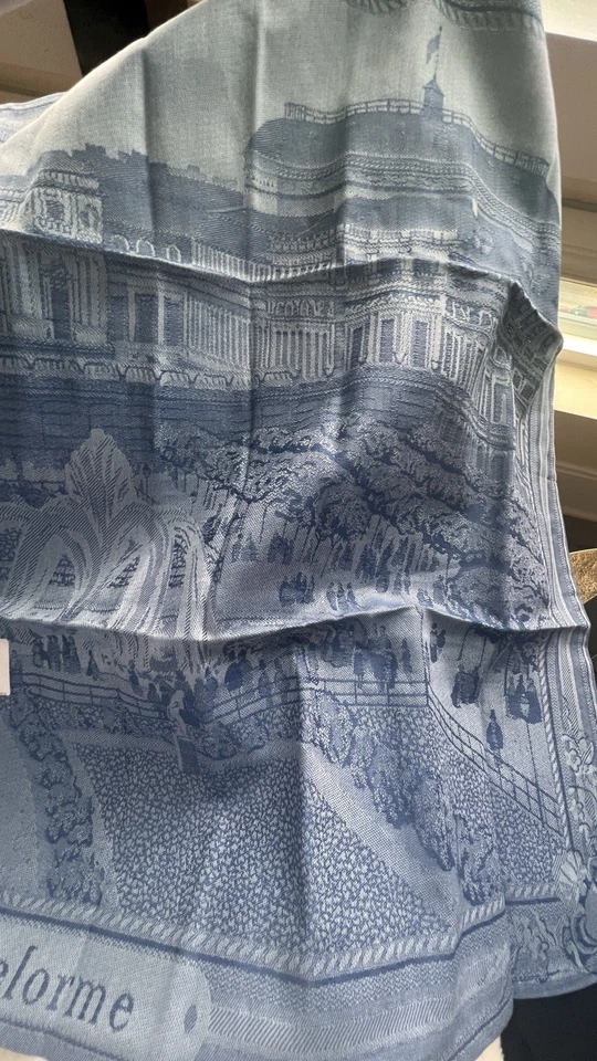 Yves Delorme antorcha coleccionable, raro paño de cocina Foto 2 de 4