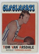 1971-72 Topps Tom Van Arsdale #75 0ru9