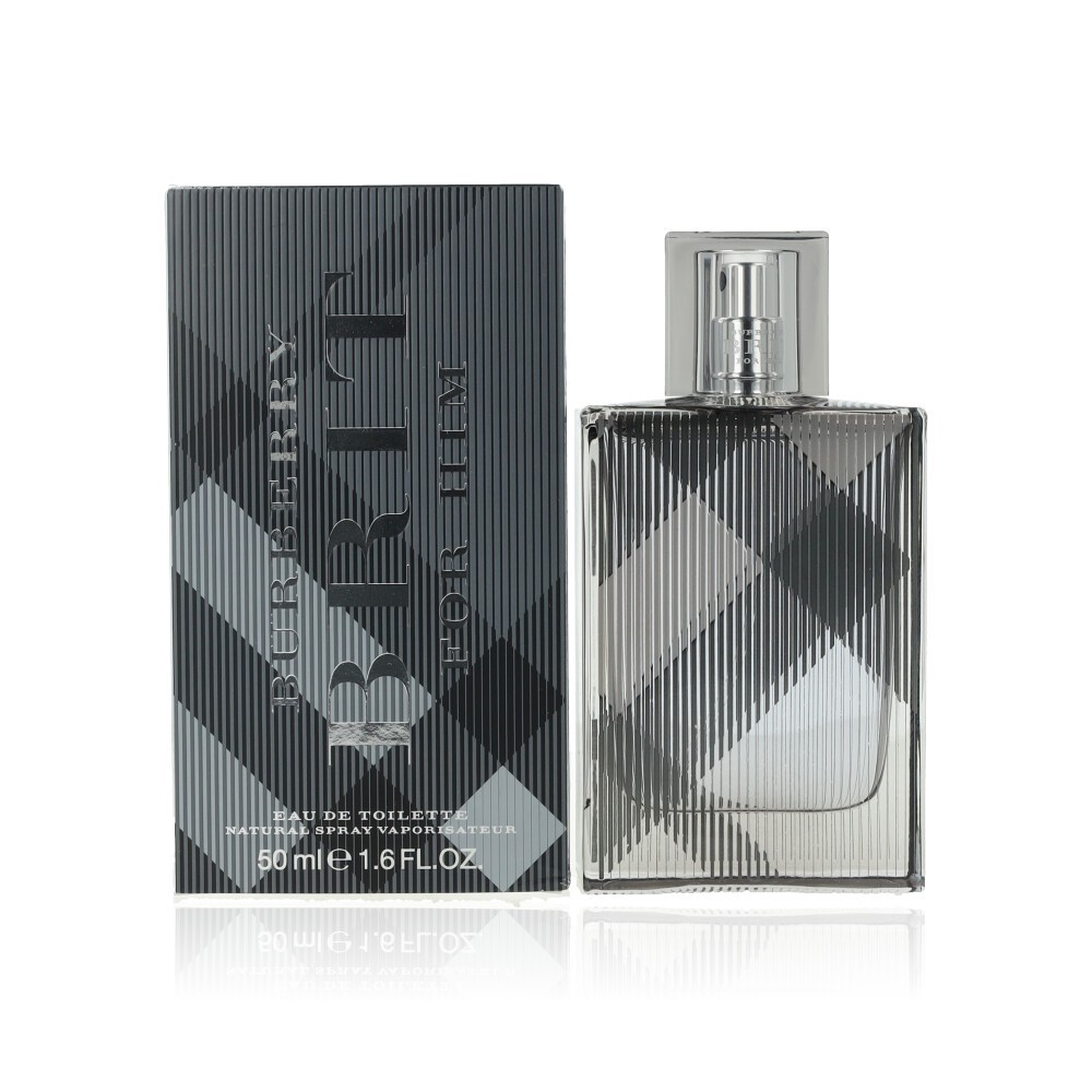 Burberry Brit For Men EDT Spray 50ml Mens Perfume Woody Spicy Fragrance