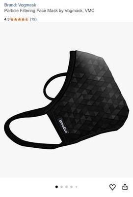 50 - New / Sealed Vogmask VMC Filtering Air Allergy Mask Hero S-XL Discontinued