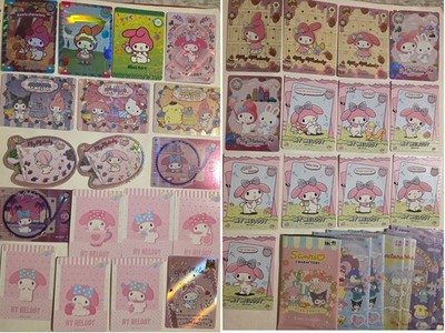 31 My Melody Kuromi Hello Kitty Official Sanrio Trading Cards Inklusive Rare Card