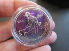 1984 Engelhard Prospector One 1 Oz .999 Silver Bullion Round BEAUTIFUL