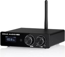 DoukAudio M1FM HiFi Bluetooth Amplifier FM Receiver 50W  2 Stereo Digital Amp