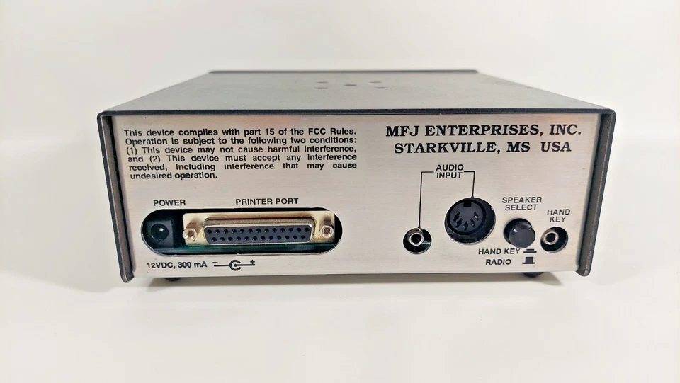 MFJ Multi-Reader Memory Reader Model MFJ-462B Ham Radio - Image 3 of 4
