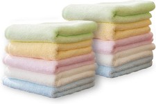 10 Pack Baby Washcloths Yoofoss Luxury Towel Set Soft