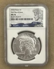 2024 Peace Dollar MS 70 NGC .999 Silver Uncirculated First Day Issue