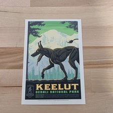 KEELUT~ Mysterious Creatures ~ Legends of the National Parks ~ Postcard