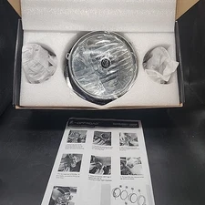 Z-OFFROAD  7” LED Headlight 4.5” Fog Passing Lights Lamps Harley Fatboy Open Box