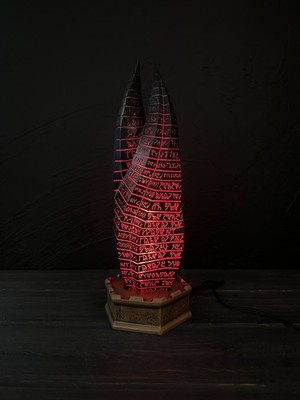 LED Dead Space Marker, RGB, Glowing Obelisk, Dead Space Inspired