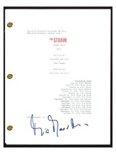 Mia Maestro Signed Autographed THE STRAIN Pilot Episode Script Screenplay COA